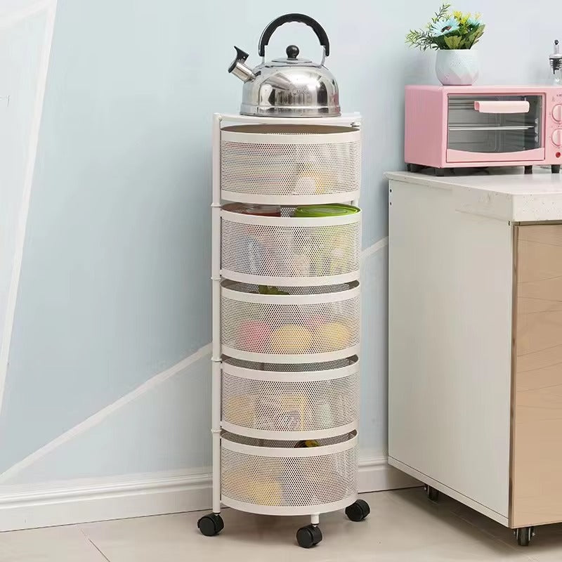 5 Layer Rotating Storage Rack